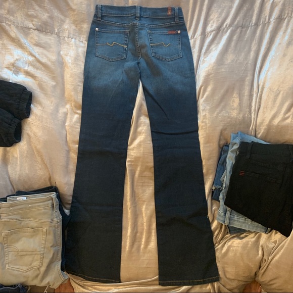 ✨New! 7 For All Mankind flared jeans - never worn✨ - Picture 4 of 14